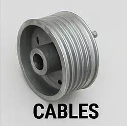 Garage door cables