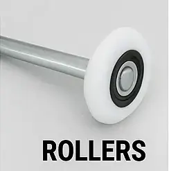 Garage door roller system